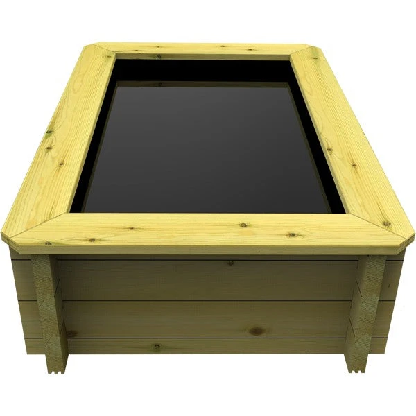 The Garden Timber Company Wooden Fish Ponds 1.5x1m 429mm Height 360L - Image 3