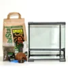 HabiStat Spider Glass Terrarium Complete Starter Kit