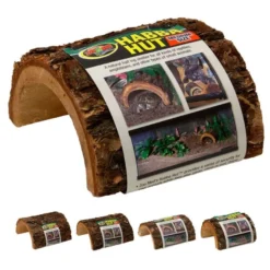 Zoo Med ZooMed Habba Hut Reptile Hide 5 Sizes