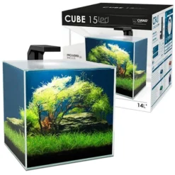 Ciano Shrimp Aquarium Tank CUBE 15 & Led Lighting 14.5L