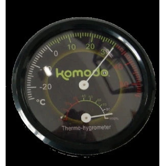 Komodo Combination Gauge Thermometer & Hygrometer Analogue - Image 2
