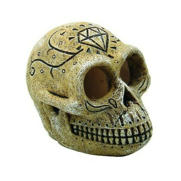 SuperFish Skull Monkey Aquarium Ornament