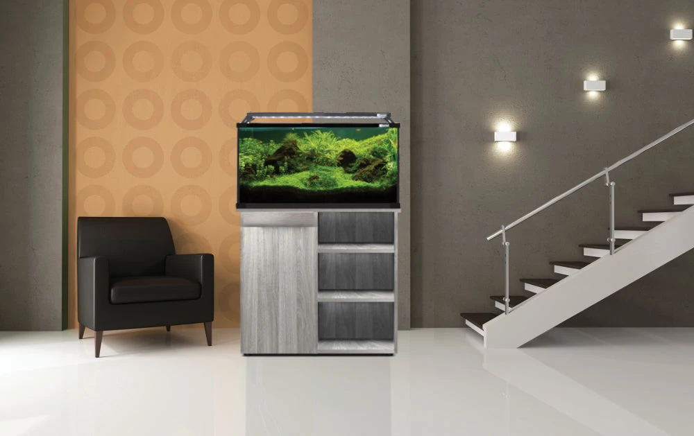 Aqua One Horizon Aquarium Fish Tank & Cabinet 93cm 130L - Image 2