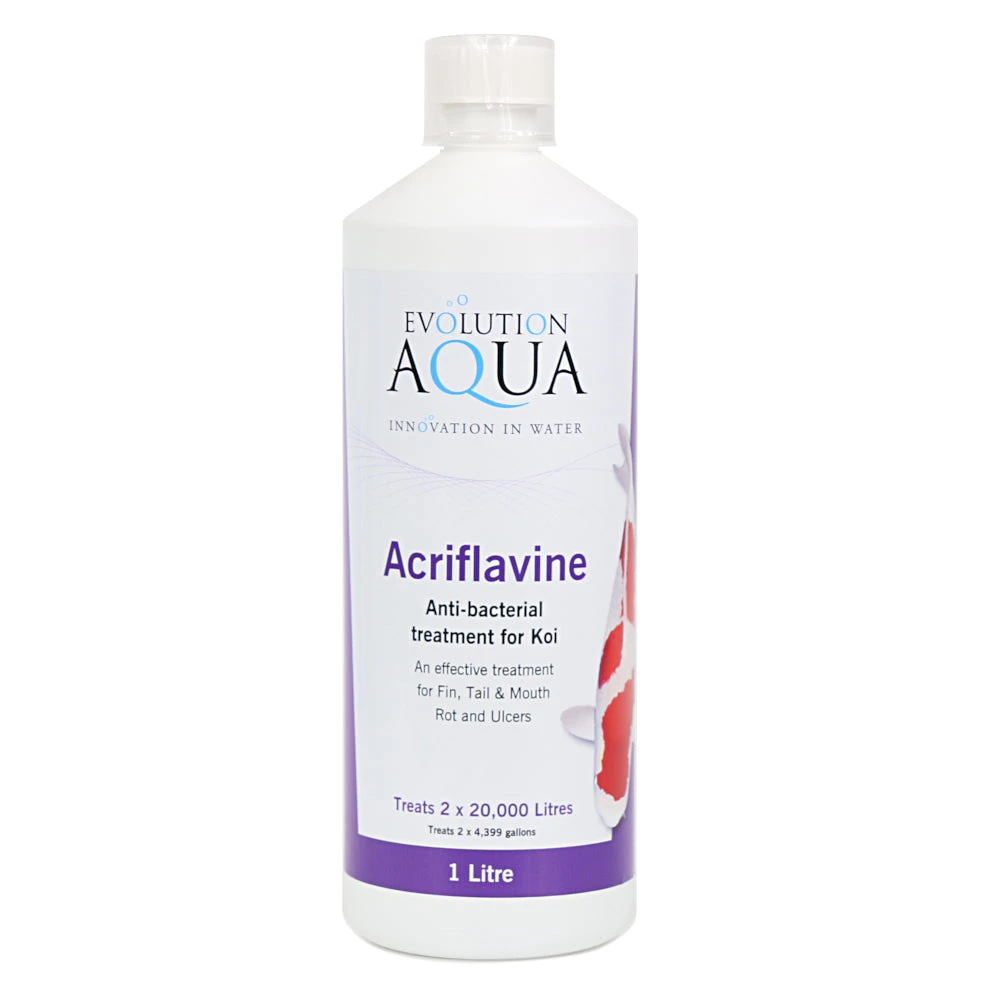 Evolution Aqua Pond Acriflavine Anti-bacterial Treatment For Koi 500/1000ml - Image 3