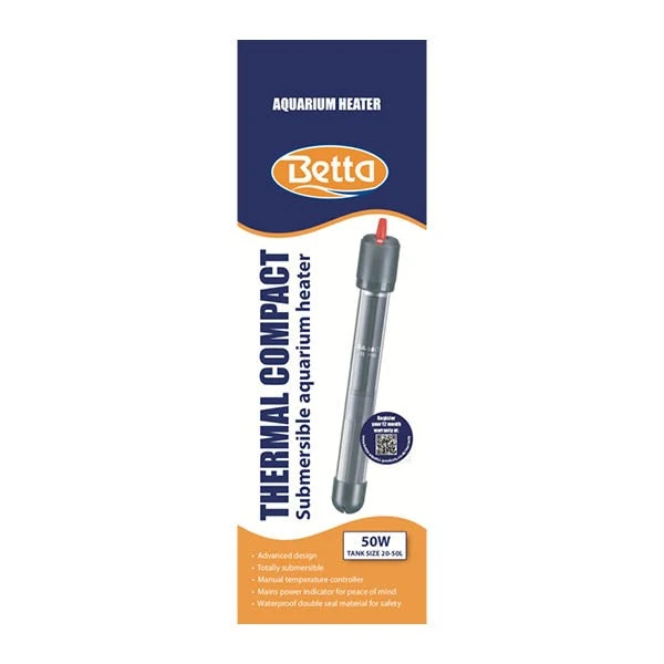 Betta Aquarium Compact Fish TankHeater 50w