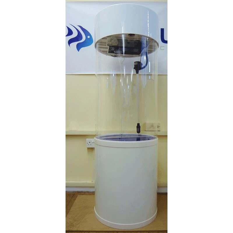 Column Aquarium Fish Tank Gloss White 147L - Image 3