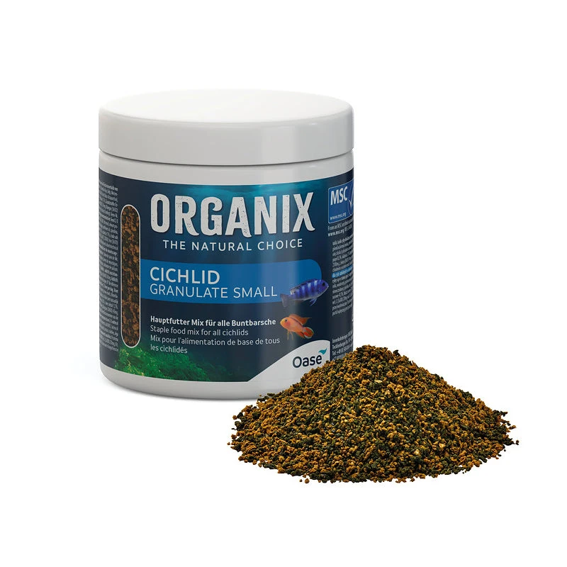 Oase ORGANIX Cichlid Granulate Granules Fish Food Small 250-500ml - Image 5