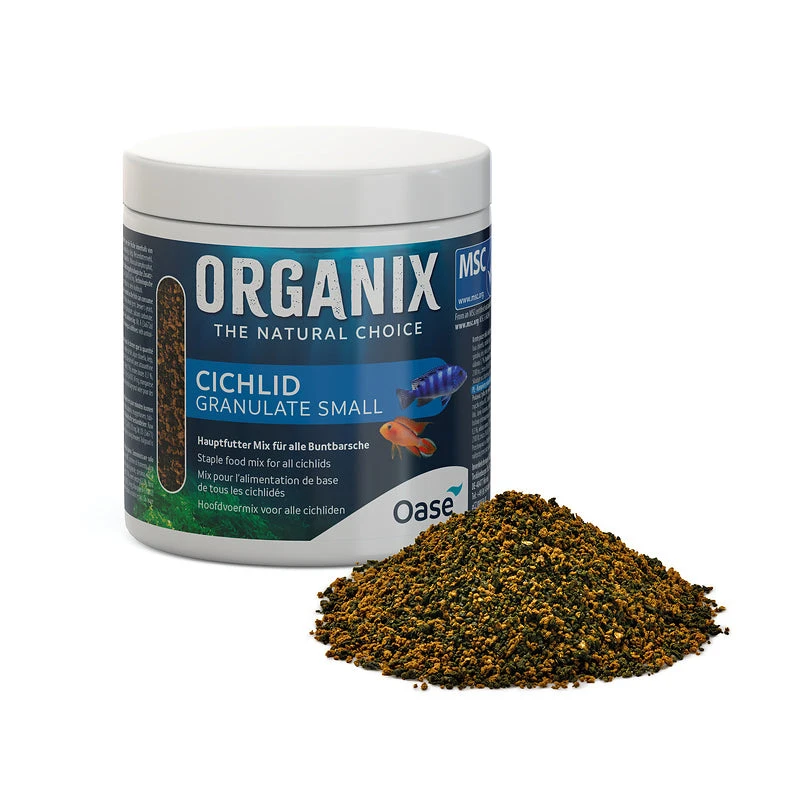 Oase ORGANIX Cichlid Granulate Granules Fish Food Small 250-500ml - Image 4