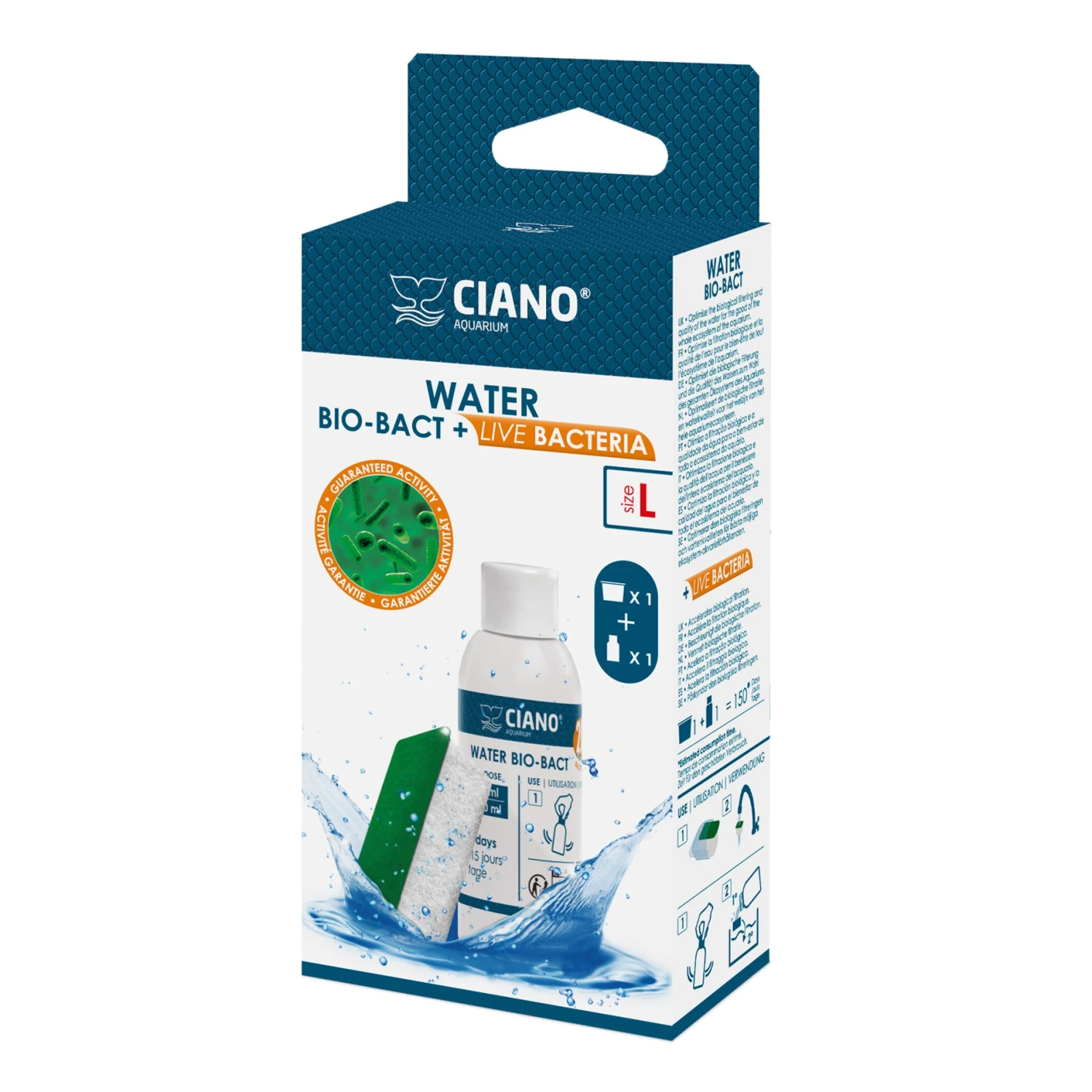 Ciano Water Bio-Bact & Live Bacteria 4 Sizes - Image 4