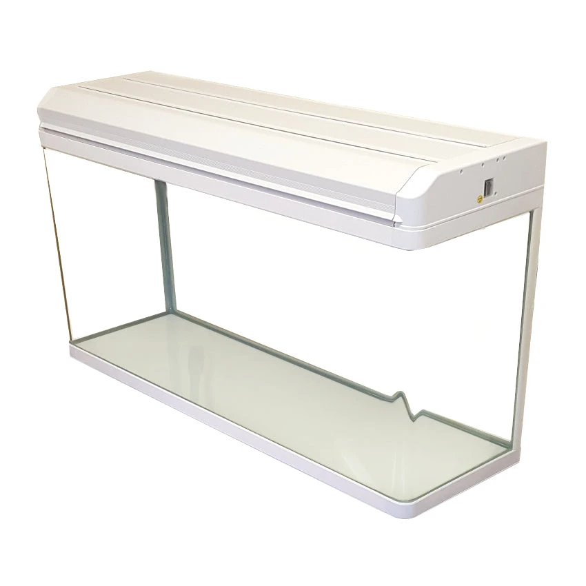 Aquarium Fish Tank 60cm 80L Black / White - Image 3
