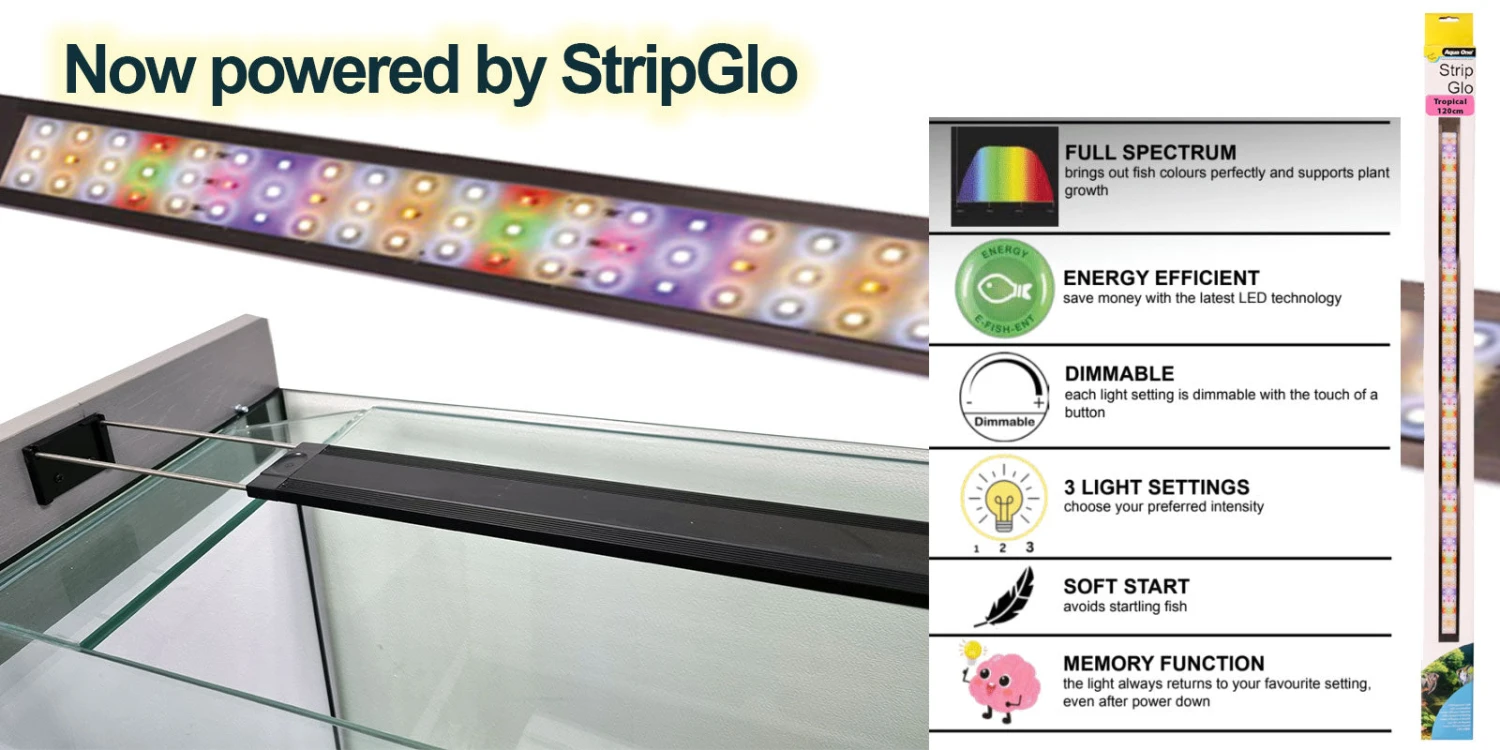 Aqua One Urban Oak Style Aquarium Fish Tank With Cabinet 116cm 230L - Image 3