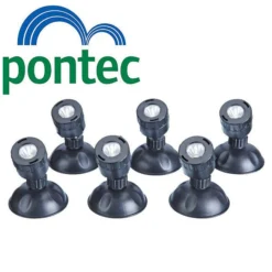 Pontec Pondostar LED Set Of 6 Pond Lights