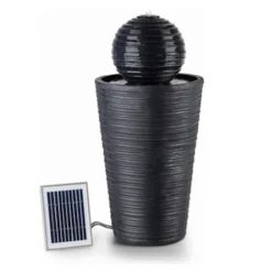 PondXpert Solar Water Feature SolaBall Grey With LED's