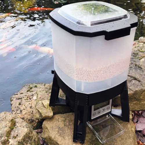 PondXpert Foodflinger Solar Automatic Fish Feeder - Image 2