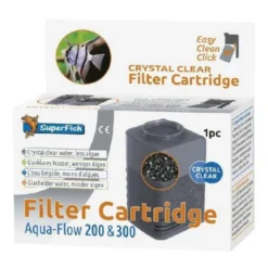 SuperFish Aqua-Flow 200/300 Crystal Clear Cartridges (1pc)