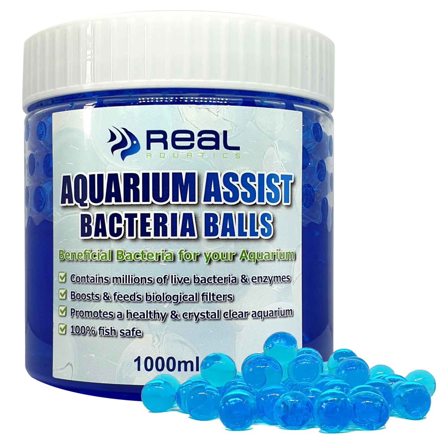 Real Aquatics Aquarium Assist Beneficial Bacteria Balls 3 Sizes - Image 6
