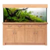 Aqua One Oak Style Aquarium Fish Tank With Cabinet 150cm 300L
