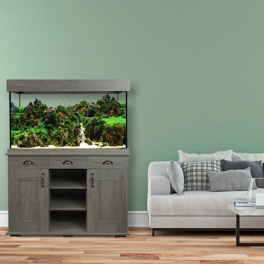 Fluval Shaker 252L Aquarium Fish Tank & Cabinet Slate Grey - Image 2