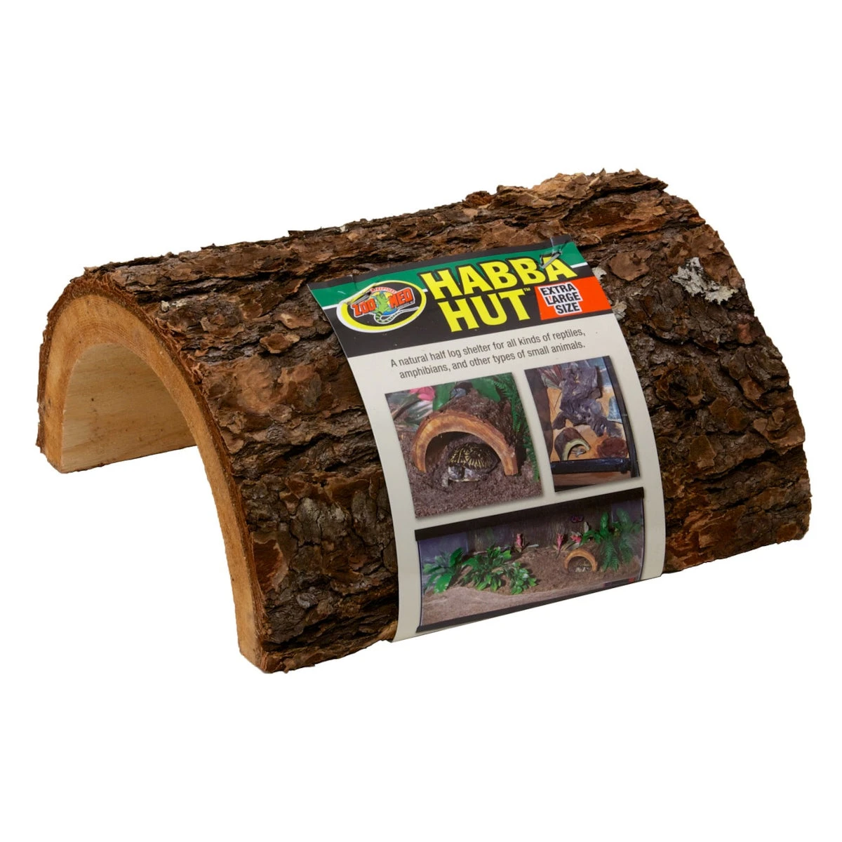 Zoo Med ZooMed Habba Hut Reptile Hide 5 Sizes - Image 5