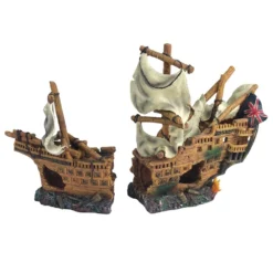Aqua One Wooden Galleon 2 Pieces