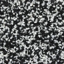 Aqua One Aquarium Fish Tank Coloured Gravel White & Black 2mm