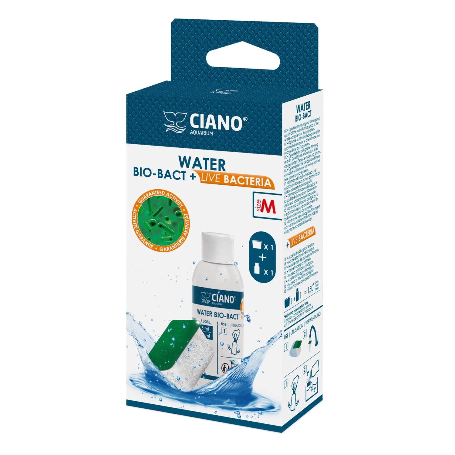 Ciano Water Bio-Bact & Live Bacteria 4 Sizes - Image 3