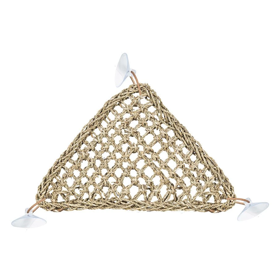 ReptiZoo Reptile Straw Weaving Hammocks Triangle 3 Sizes - Image 4