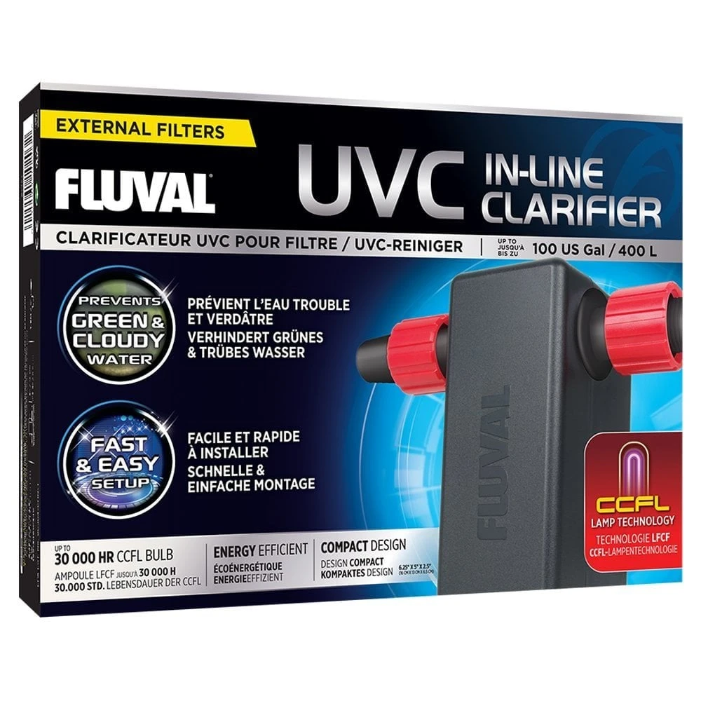 Fluval 107 Aquarium Filter 550L/h Tanks Up To 130L With A203 UVC - Image 3