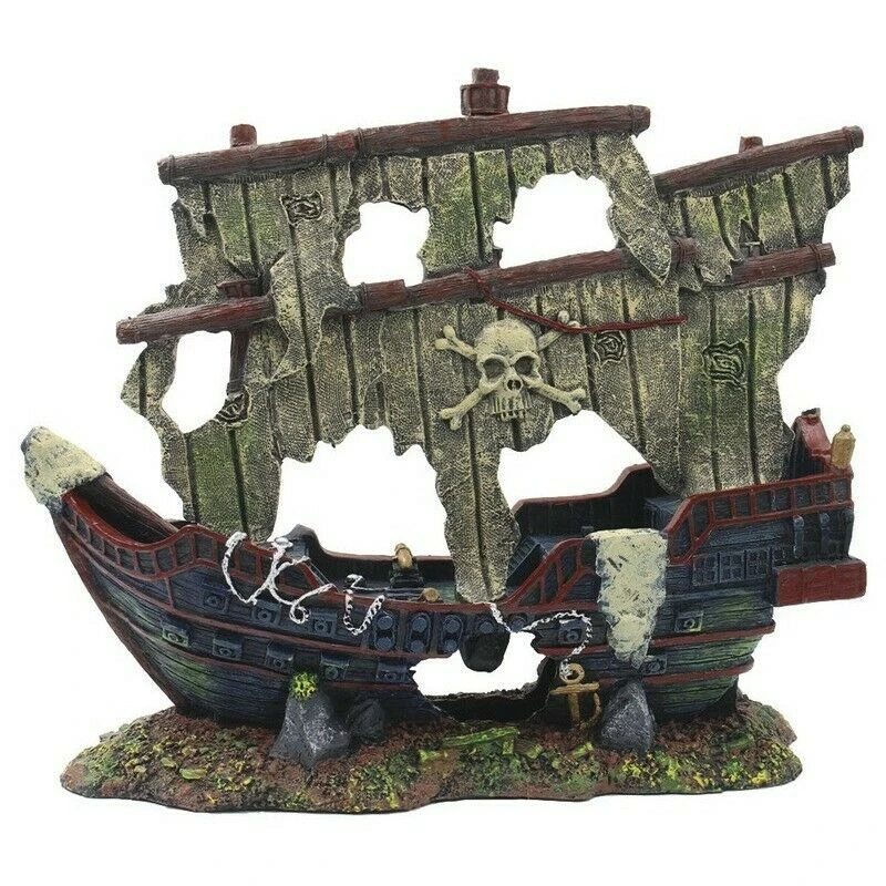 SuperFish Shipwreck Aquarium Ornament Large