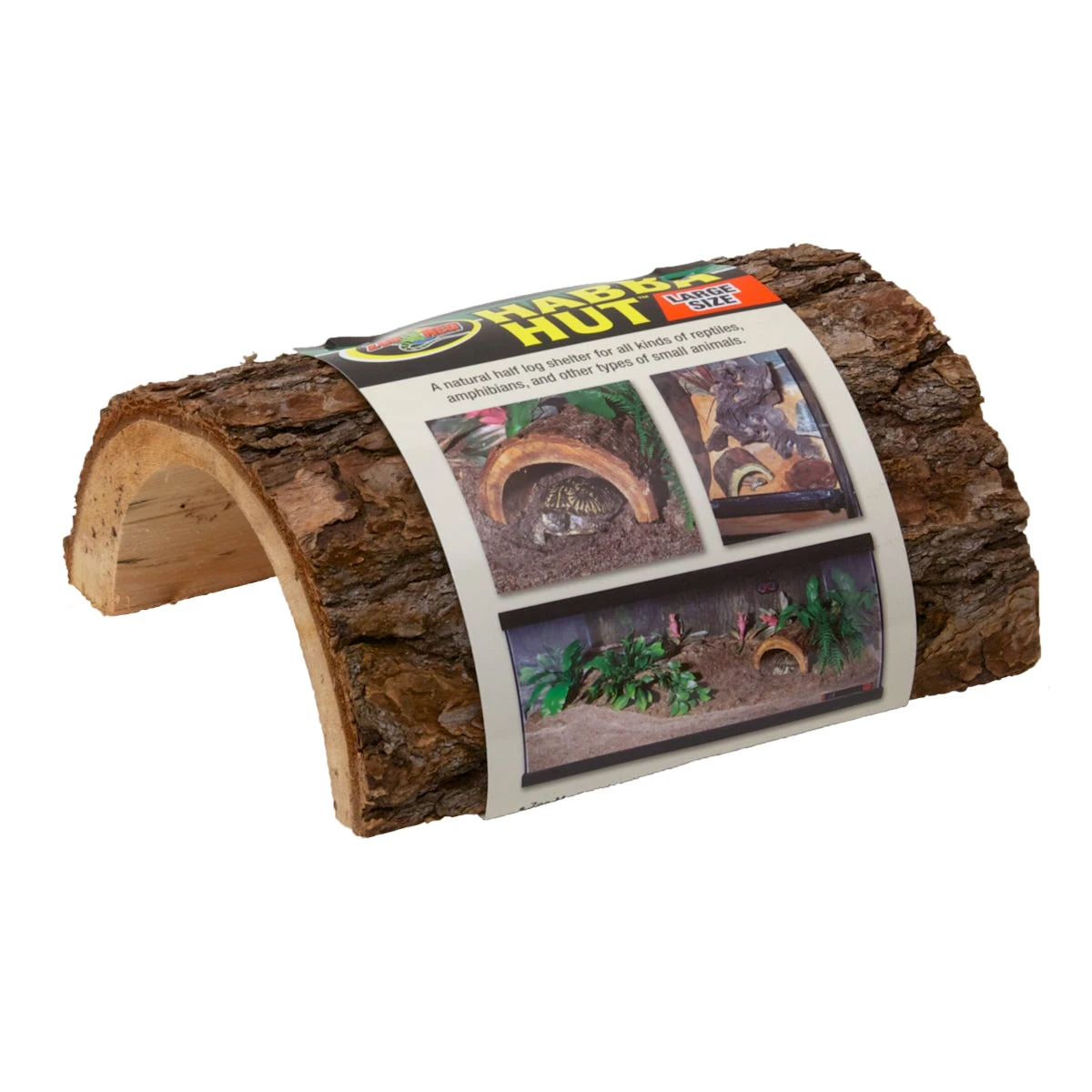 Zoo Med ZooMed Habba Hut Reptile Hide 5 Sizes - Image 4