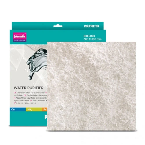 Arcadia Polyfilter Aquarium Water Clarity Media Breeder 30 X 30cm