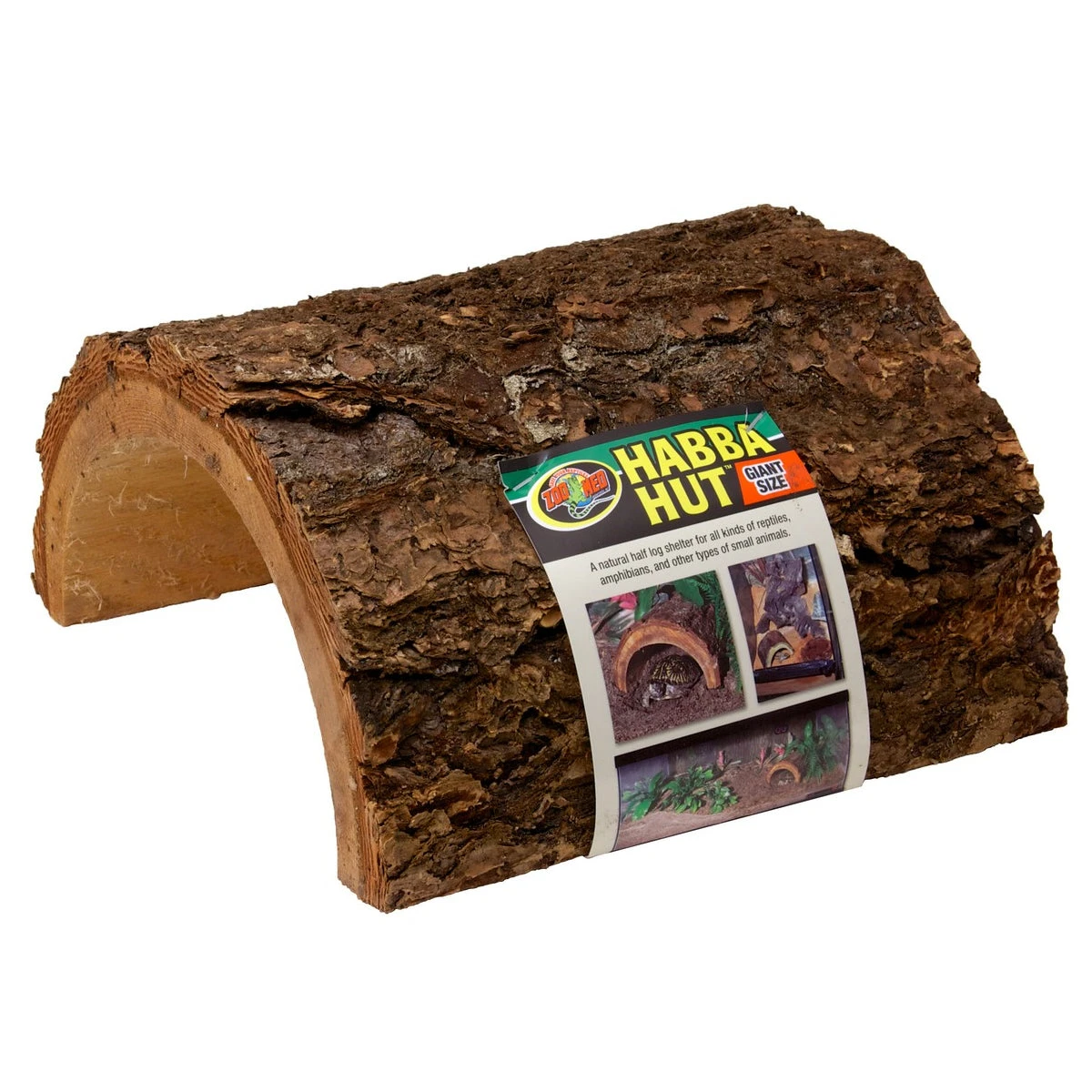 Zoo Med ZooMed Habba Hut Reptile Hide 5 Sizes - Image 6