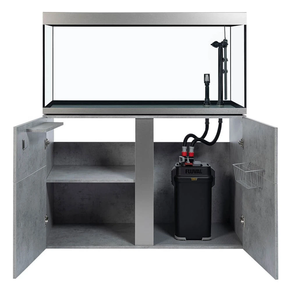 Fluval Siena 332L Aquarium & Cabinet Set Concrete - Image 5