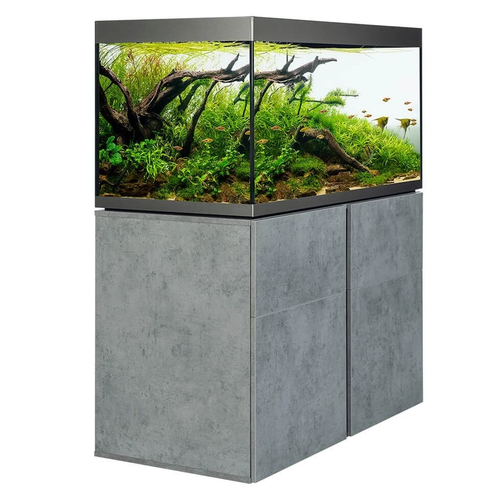 Fluval Siena 332L Aquarium & Cabinet Set Concrete - Image 2
