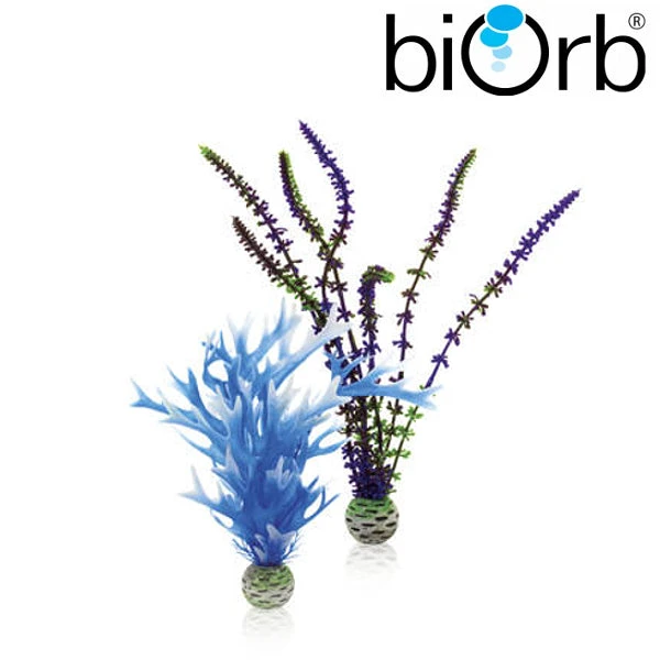BiOrb Easy Plant Set Blue & Purple Medium Pk Of 2 46059