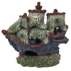SuperFish Shipwreck Aquarium Ornament Small