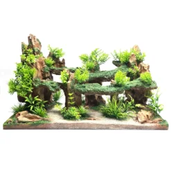 ReadyScape Ornaments Rock Garden With Rock Bridges X-Large