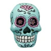 Penn-Plax Penn Plax Sugar Skull Aquarium Ornament Blue