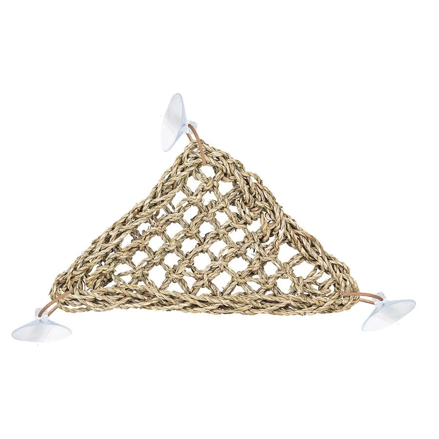 ReptiZoo Reptile Straw Weaving Hammocks Triangle 3 Sizes - Image 3