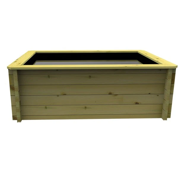 The Garden Timber Company Wooden Fish Ponds 1.5x1m 831mm Height 716L - Image 3