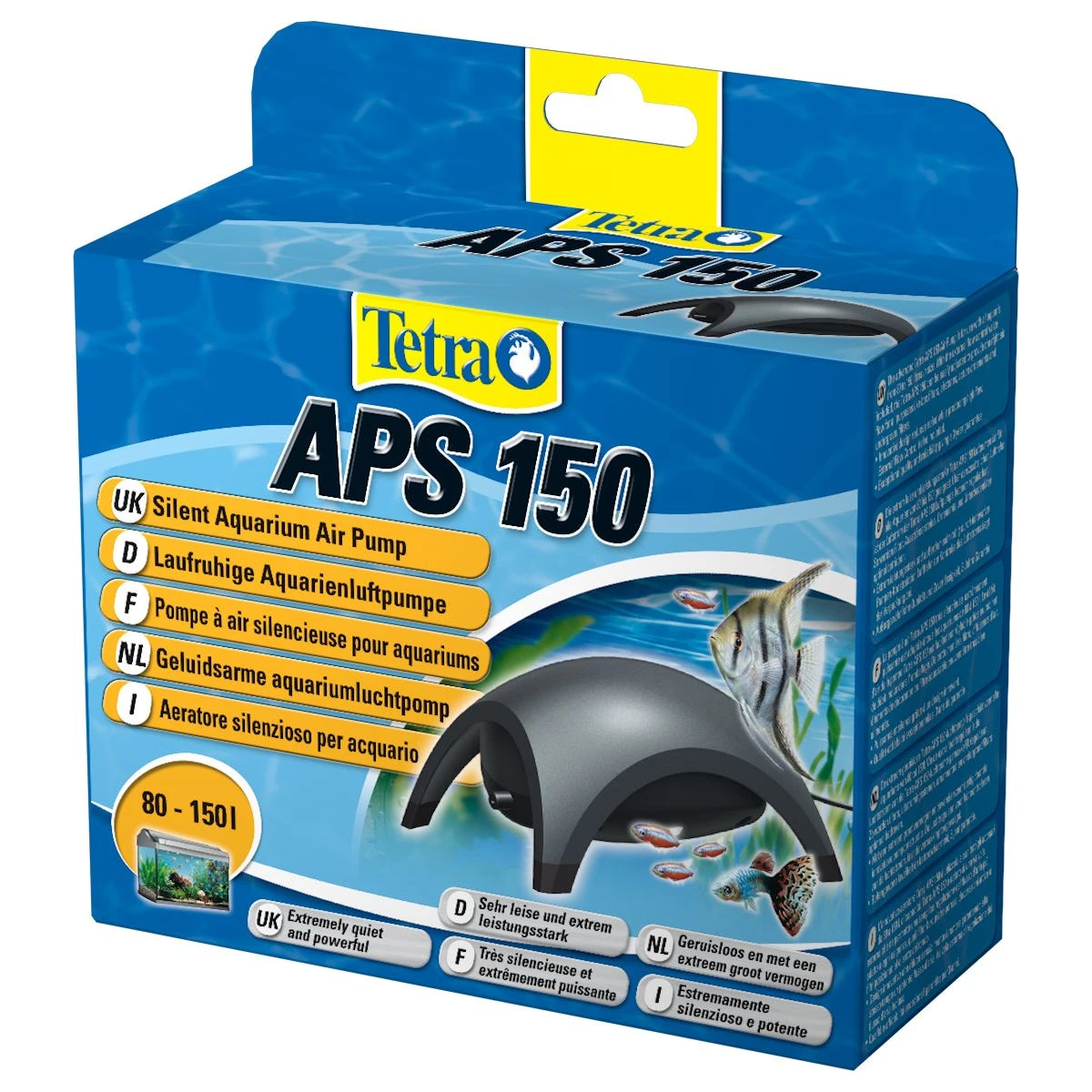 Tetra Aquarium Air Pump APS150 150L/h Tanks <150L - Image 4