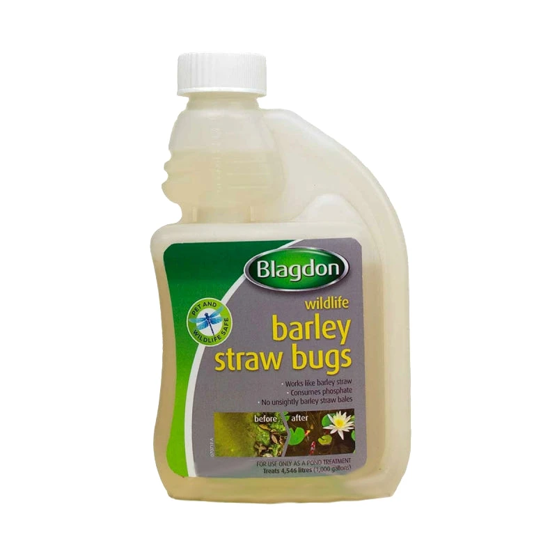 Blagdon Barley Straw Bugs Natural Algae Treatment 250-1000ml - Image 2