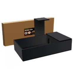 HabiStat Tortoise Table Black 109cm 43"