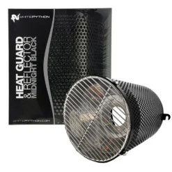White Python Heat Guard & Reflector Midnight Black