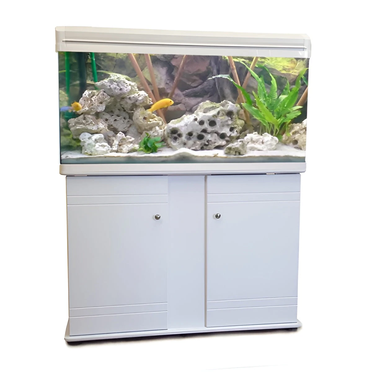 BOYU Aquarium Fish Tank & Cabinet 120cm 220L Black / White - Image 6