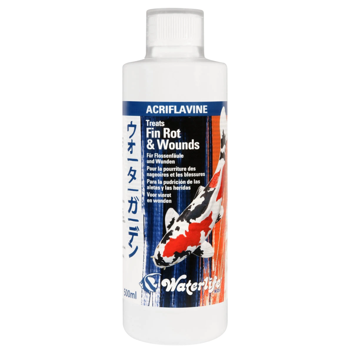 Waterlife Acriflavine Bactericide Koi Pond Treatment 500ml