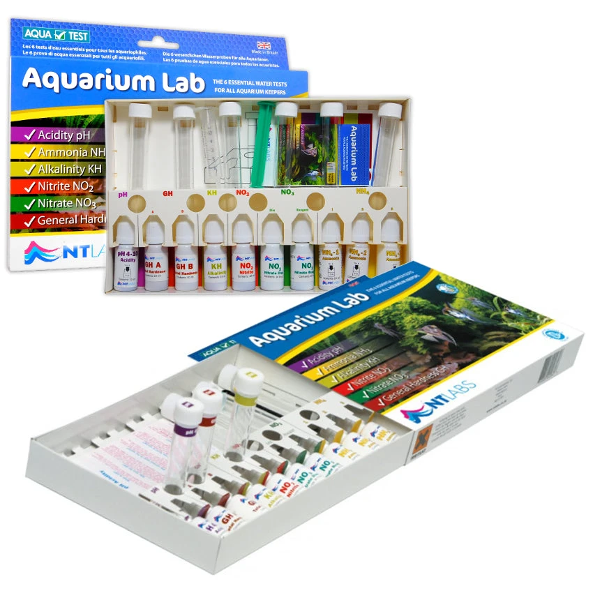 NT Labs Aquarium Lab Multi Test Kit Water Testing 200 Tests - Image 2