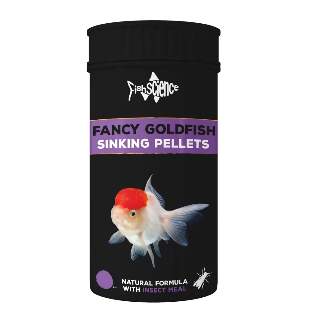 Fish Science Goldfish Sinking Pellets Insect Based Food 55/150g