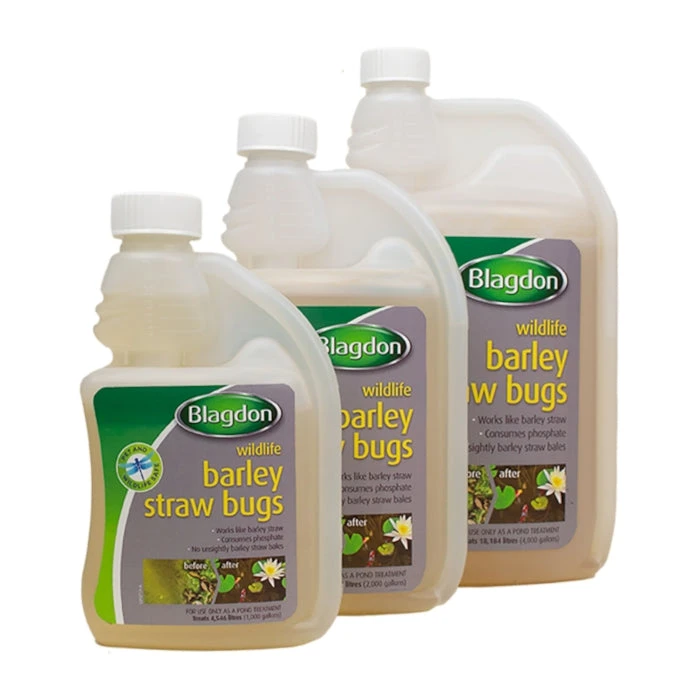 Blagdon Barley Straw Bugs Natural Algae Treatment 250-1000ml