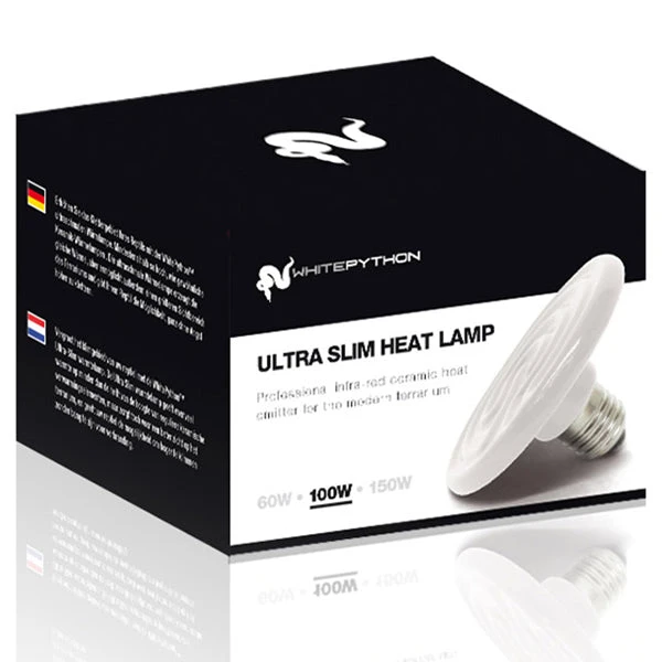 White Python Ultra Slim Ceramic Heaters 100w